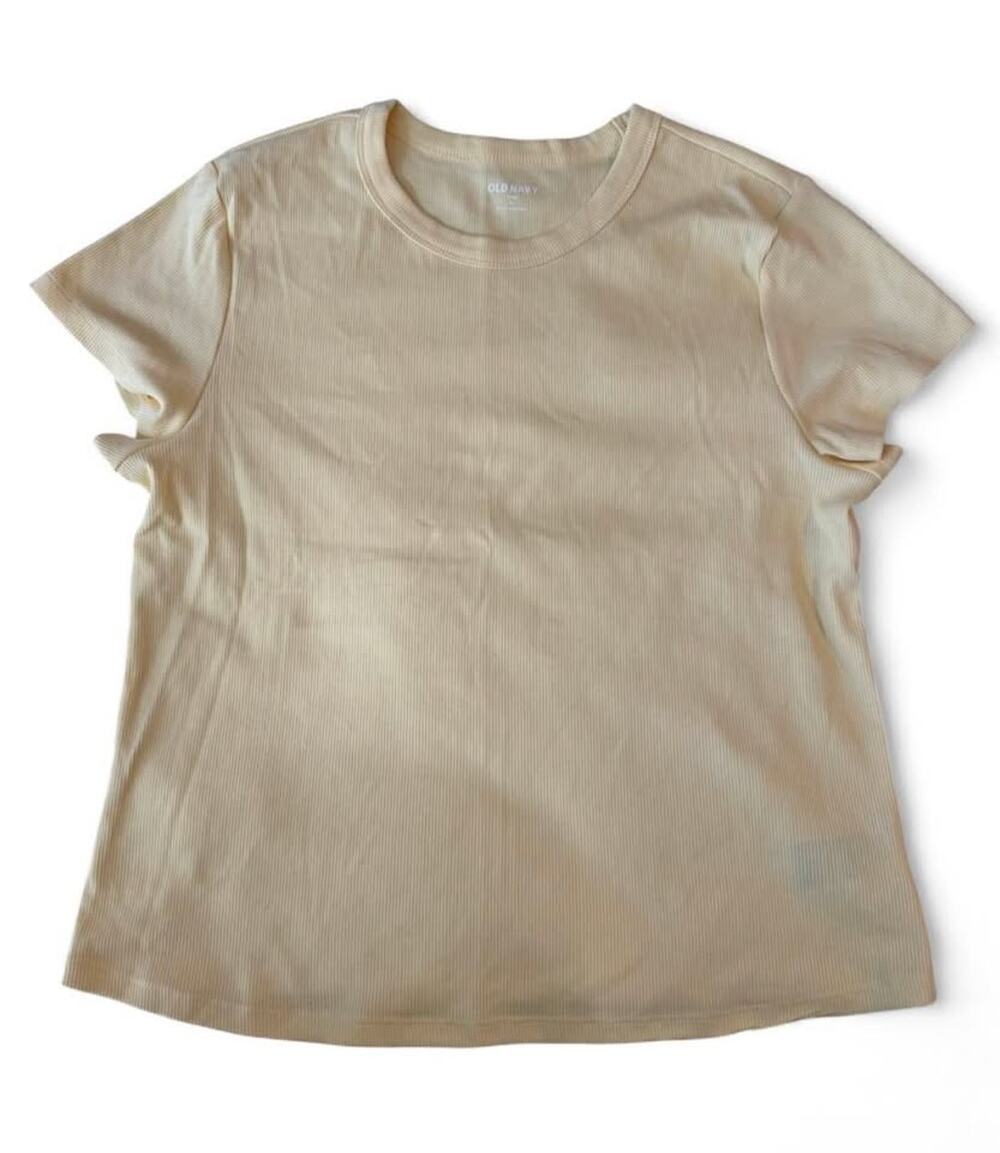 Women’s Old Navy Snug Rib-Knit Short Sleeve Tee - Size XL